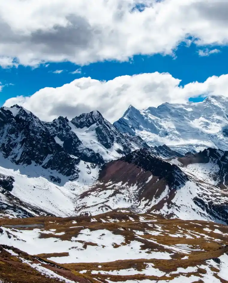 Alternative Treks 2 Snow-capped Ausangate mountain on the 5-day trek through the Andes