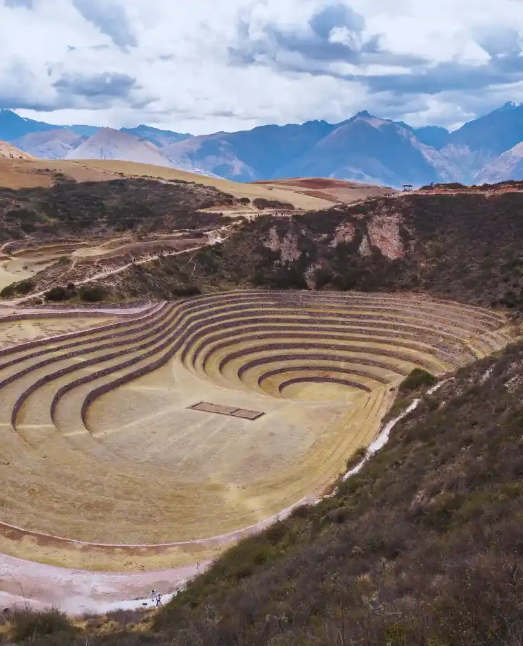 Tours in Cusco 3 Circular Inca terraces of Moray on the half-day tour from Cusco