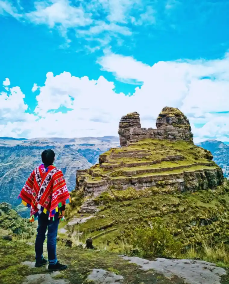 Tours in Cusco 5 Inca fortress of Waqrapukara surrounded by dramatic Andean landscapes